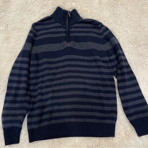 calvin klein quarter zip sweater